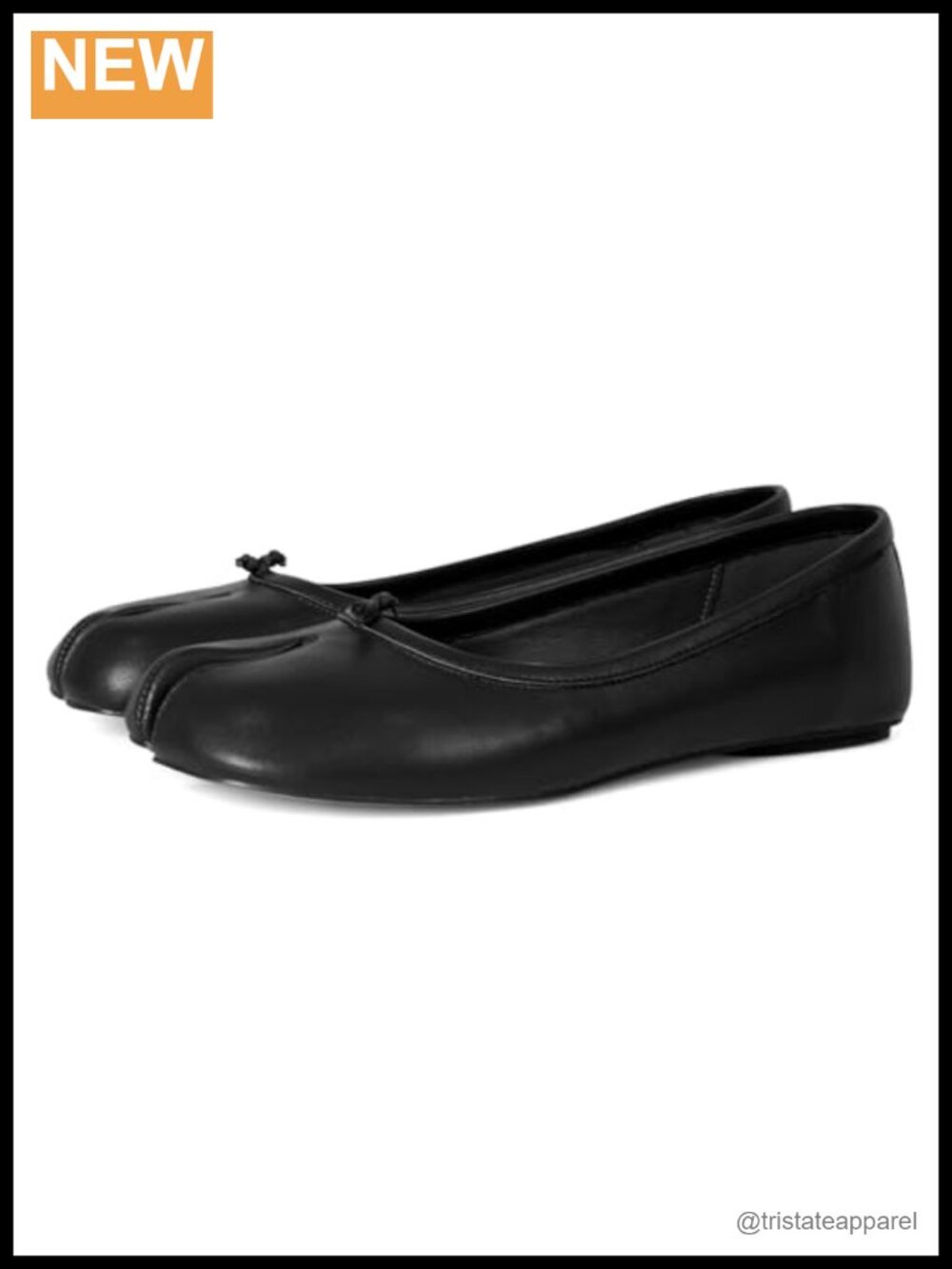 Tabi Ballet Flats Split Toe Low Heel Comfortable Women's Flats